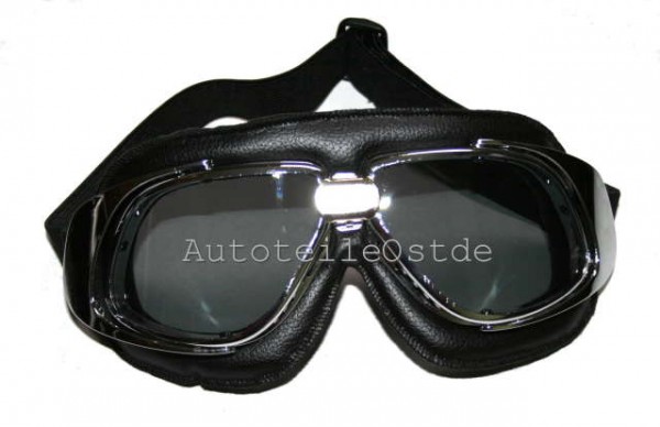 105 Oldtimer Brille Schwarz T10